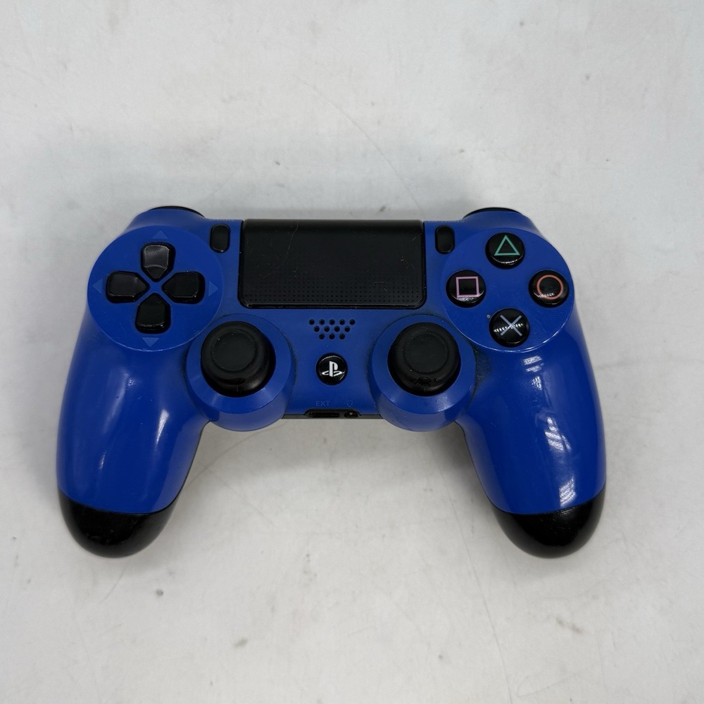 Ps4 Controller Playstation Wave Blue cuh-zct1u Oem Texted Working